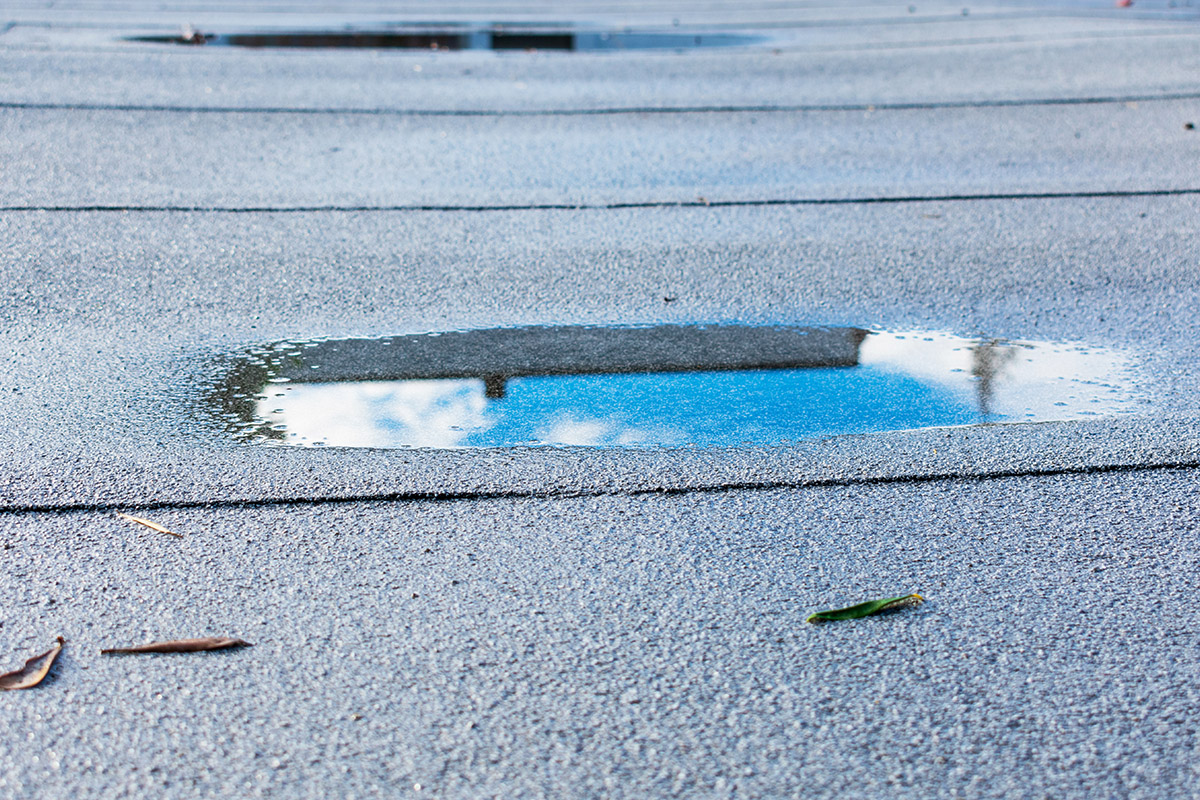 flat roof leaks and repairs Georgetown Texas roofing company
